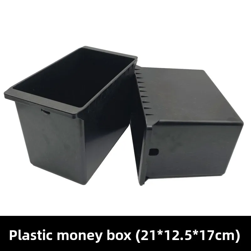 Plastic Coin Box Money Container for Racing Game Machine Accessories Durable and Lightweight Coin Operated Games