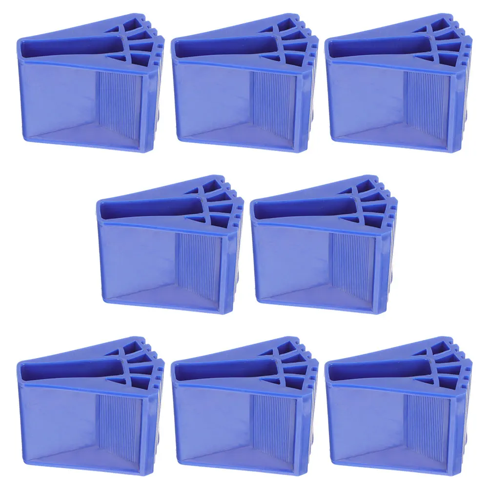 

8Pcs Ladder Non-Slip Foot Mats Large Rubber Caps for Step Ladder Stability Safety Replacement Feet Covers Protector Accessories