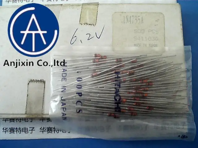 30pcs 100% 원래 새로운 1N4735A IN4735A 제너 다이오드 1W 6.2V DO-41