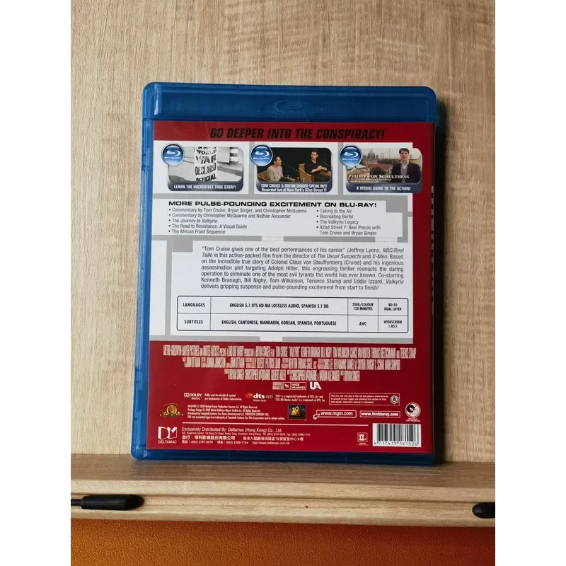 Genuine Blu-ray Action Target Mustache Hong Kong Original Edition