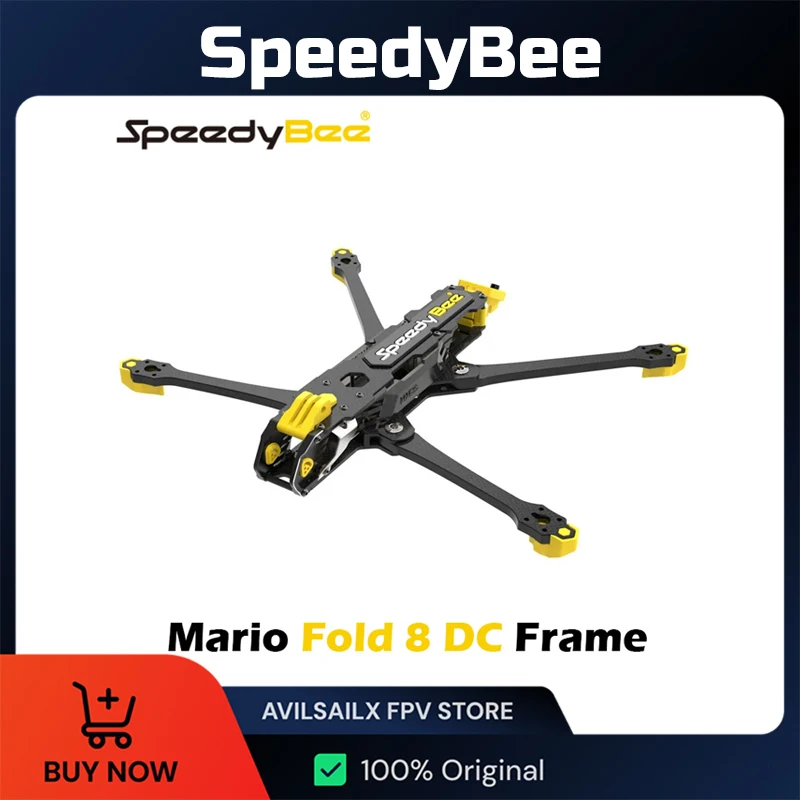 

SpeedyBee Mario Fold 8-inch DC Long Range Frame