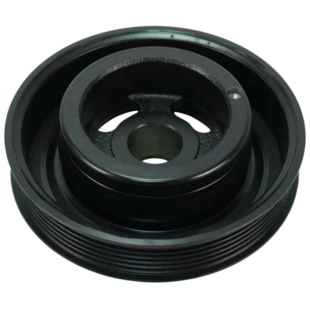 Compatible 8A6G6B321AC BE8Z6312B 8A6G6B321AB Car Engine Crankshaft Pulley for Focus Fiesta