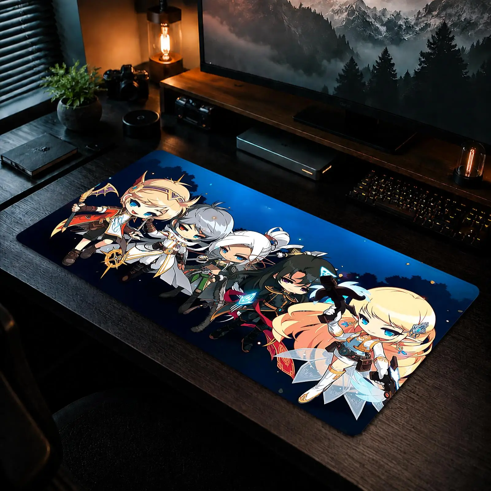 

Maplestory Mouse Pad Gaming office Non-slip Desk Mat Diy Mousepad Large Game Keyboard overlock