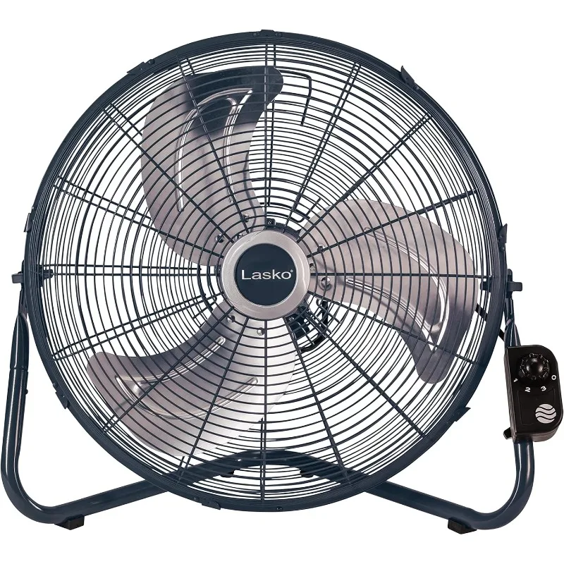 High Velocity Fan with Quick Mount for Floor or Wall Mount Use, 3 Powerful Speeds for Garage, Shop, Attic, 20