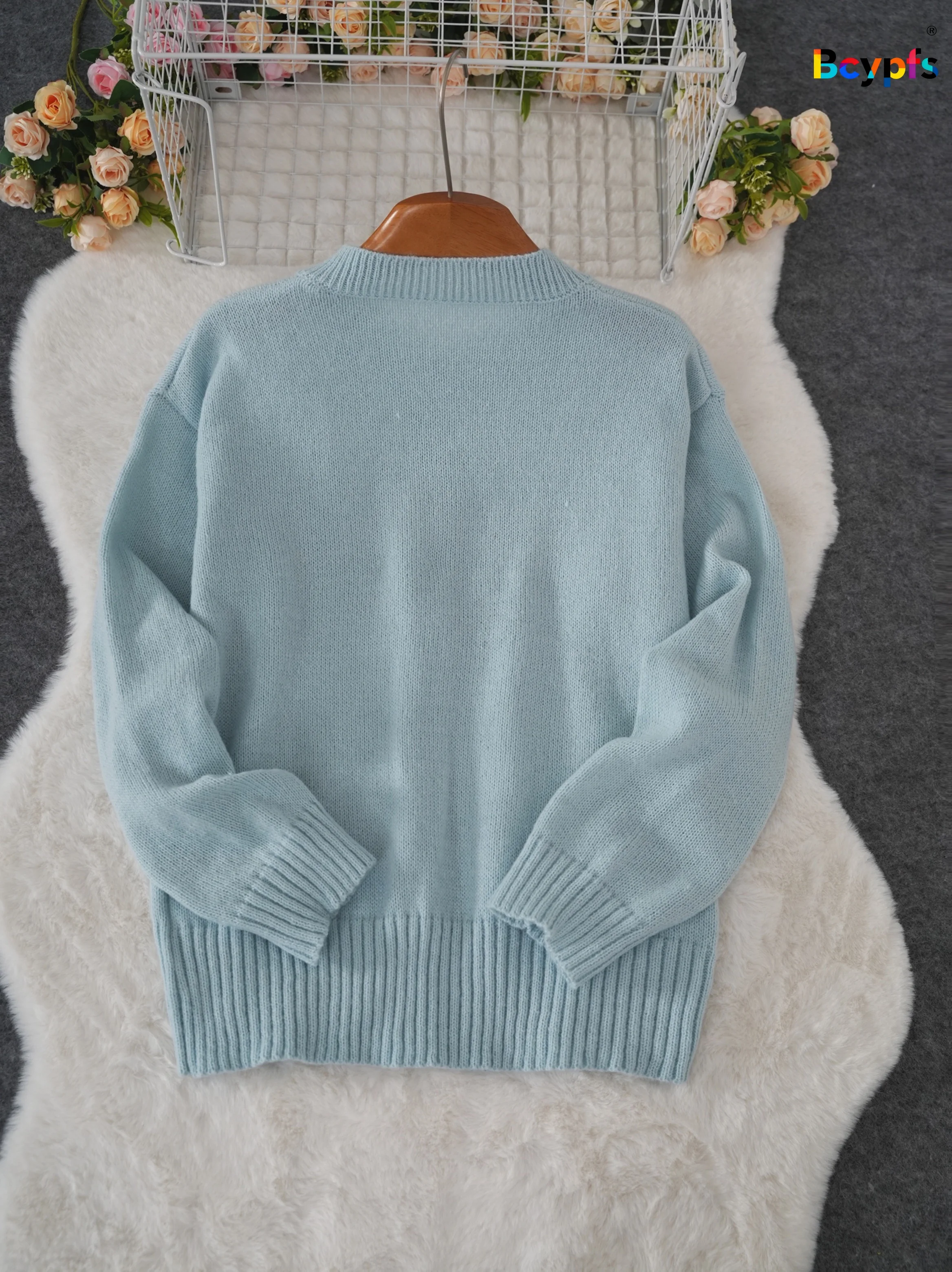 Elegant Vintage Button Small Embellishment Cardigan Sweater-Fashion Women's Tops Hot Wool Soft Knitting