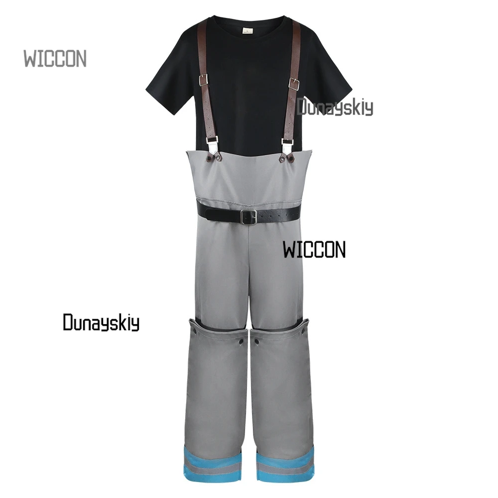Fire Force Arthur Boyle Costume Cosplay 8th Special Fire Brigade Uniforme Parrucca Espada Excalibur Halloween Anime Gioco di ruolo Outfit