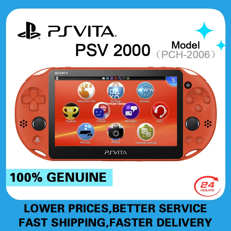 PlayStation Original PSV 2000 Handheld-Spielekonsole PCH-2006 PS Vita 2000 Slim-Konsole PKGJ Store Kostenlose Spiele