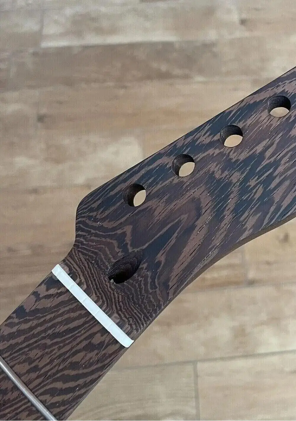 

DIY Electric Guitar Neck Replacement Wenge Fingerboard with Dot Inlay for Enhanced Playability And Style