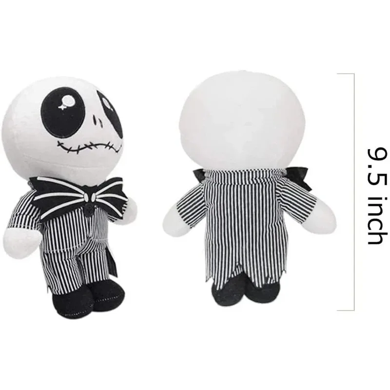 17-25cm Jack Skellington Plush Doll Toys The Nightmare Before Christmas Soft Stuffed Toys for Children Kids Halloween Gifts