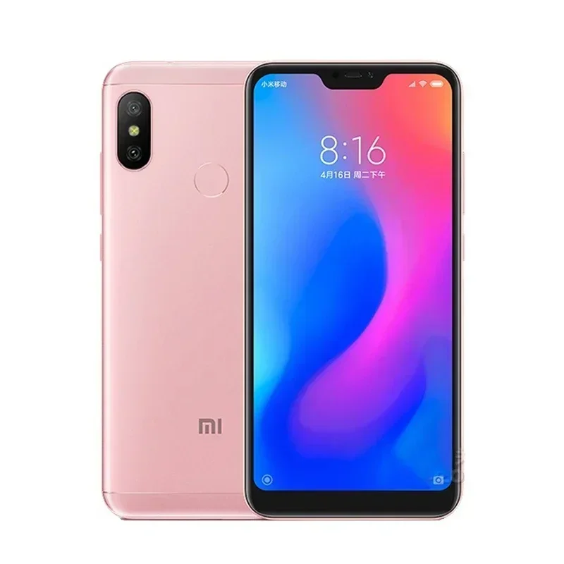 هاتف Xiaomi Redmi 6 Pro 4GB 64GB 4000 mAh Snapdragon 625 بكسل بطارية مزدوجة الشريحة Android Global Rom 4G هاتف محمول 3GB 32GB