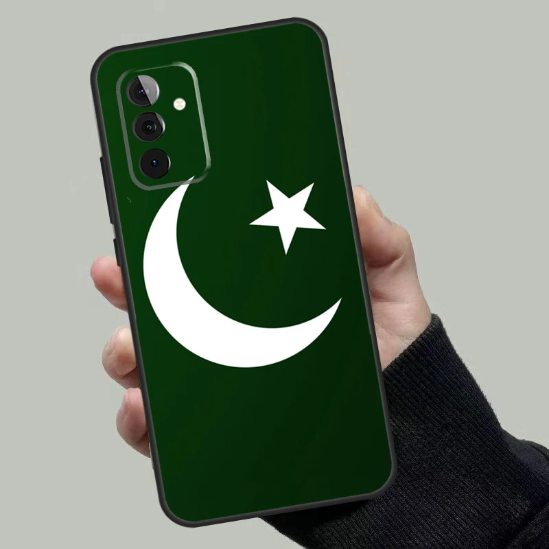 Pakistan Flag Banner Case For Samsung Galaxy A54 A53 A52 A34 A32 A72 A13 A23 A14 A33 A12 A22 A71 A51 Phone Cover