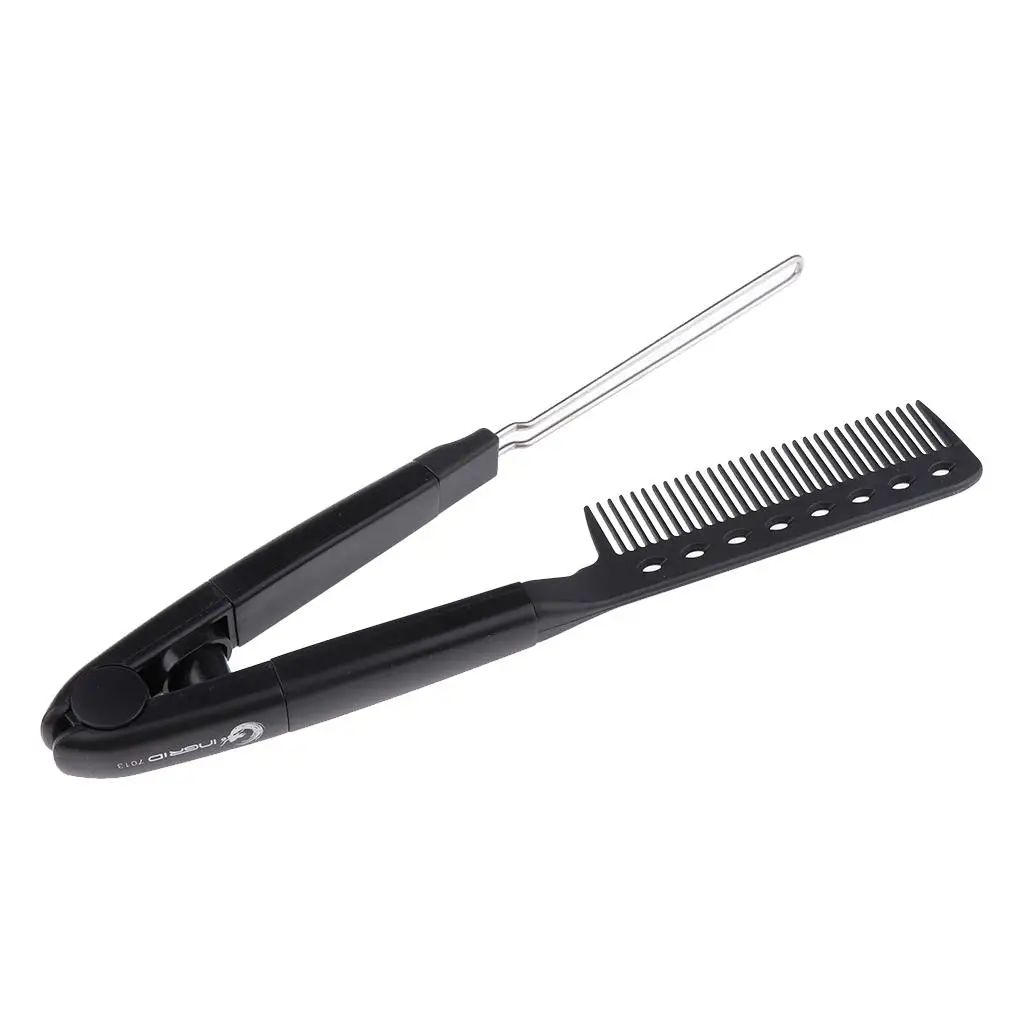 Fashion  Bouffant Folding Pocket Comb Clip  Brush