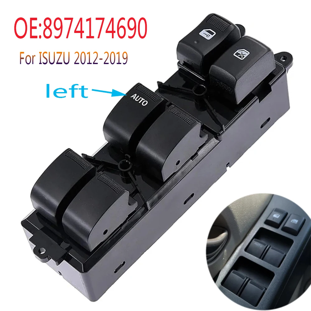 For Holden Colorado Isuzu Dmax Pickup 2012 2013 2014 2015 2016 2017 2018 2019 Electric Window Switch Car Accessories 8974174690