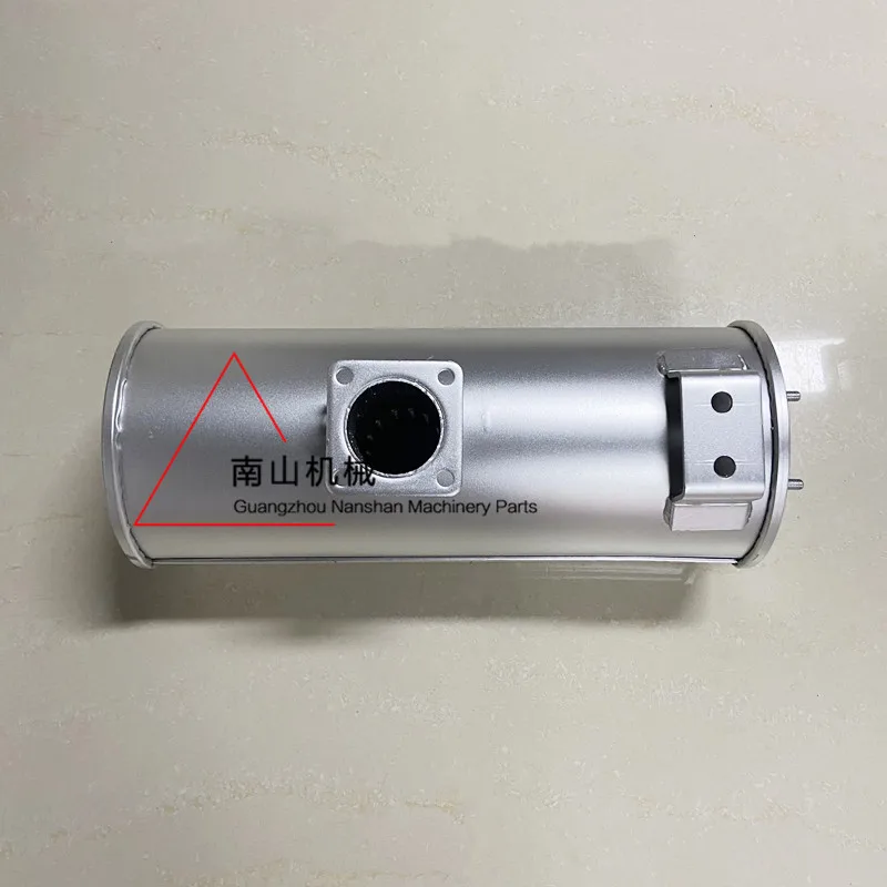 Suitable for Zoomlion 60E-10 muffler, Yanmar 4TNV94/98 engine muffler tail pipe exhaust pipe excavator