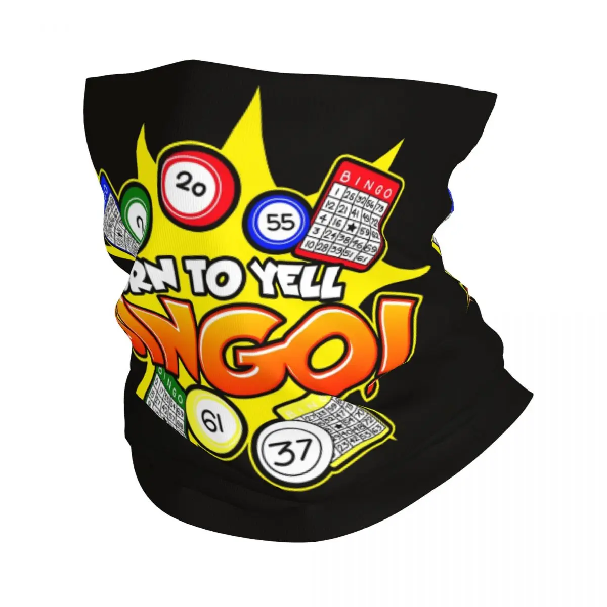

Бандана для бумажной игры в бинго на заказ, зимняя теплая повязка на шею, мужской ветрозащитный шарф для лица для пеших прогулок, гетры, повязка на голову