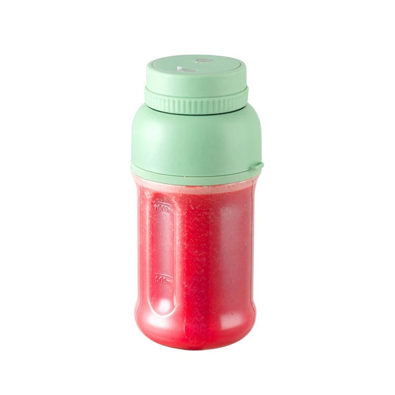 Portable Juicer Blender Juicer Blender 1000Ml USB Charging Lemon Orange Fruit Juicing Cup Smoothie