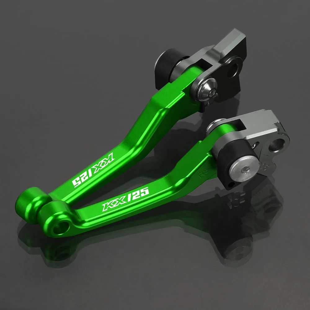 

For KAWASAKI KX125 KX 125 2001 2002 2003 2004 2005 2006-2008 Motocross Foldable Pivot Brake Clutch Lever Levers Off-Road Bike