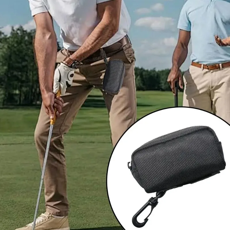 حقيبة جولف خارجية ساخنة، حقيبة خصر بسحاب متعددة الوظائف، حقيبة حمل، حقيبة تخزين كرة الجولف مع حلقة تسلق، محمولة للتدريب #6