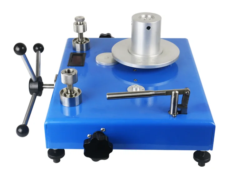 

JY-25 high precision dead weight tester pipe hydrostatic pressure testing pressure balance pressure calibrator