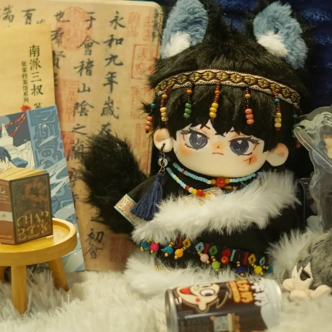 Gefüllte 20 cm Anime Spiel Lost Tomb Kylin Zhang Cartoon Plüsch Puppe Spielzeug COS Dress-up Kinder Erwachsene Sammeln baumwolle Geschenke