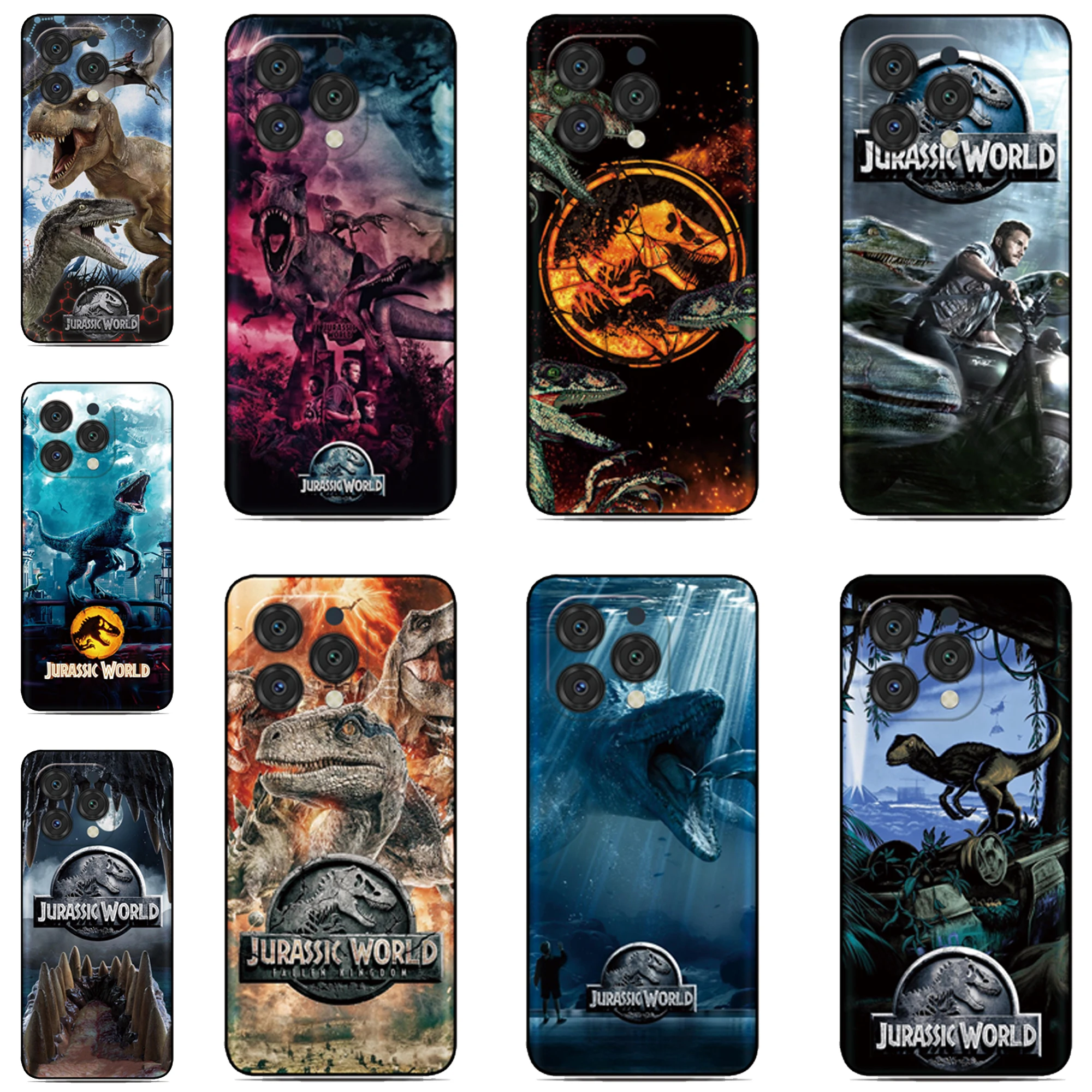 Funda trasera Jurassic World para Oukitel C61 C62 C65 C68 C69 C57s C57 C58 C59 Pro C1 P1 C2 C3 C53 C51 C50 C38 C36 C35