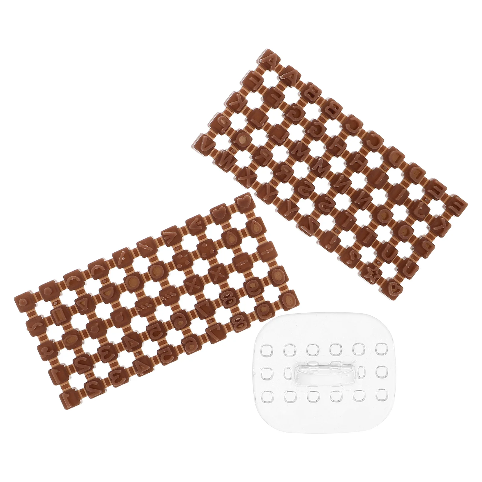 

2 set 2 Sets Pcs Alphabet Clay Stamp Set For Diy Letter Number Stamping Mold Craft Kids School Projects Clay Alphabet Stamp Set