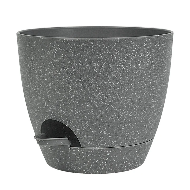 

AT29-2 Layer Succulent Plant With Cotton Rope Hydroponics Self-Watering Lazy Flowerpot Watering Planter Flower Pot