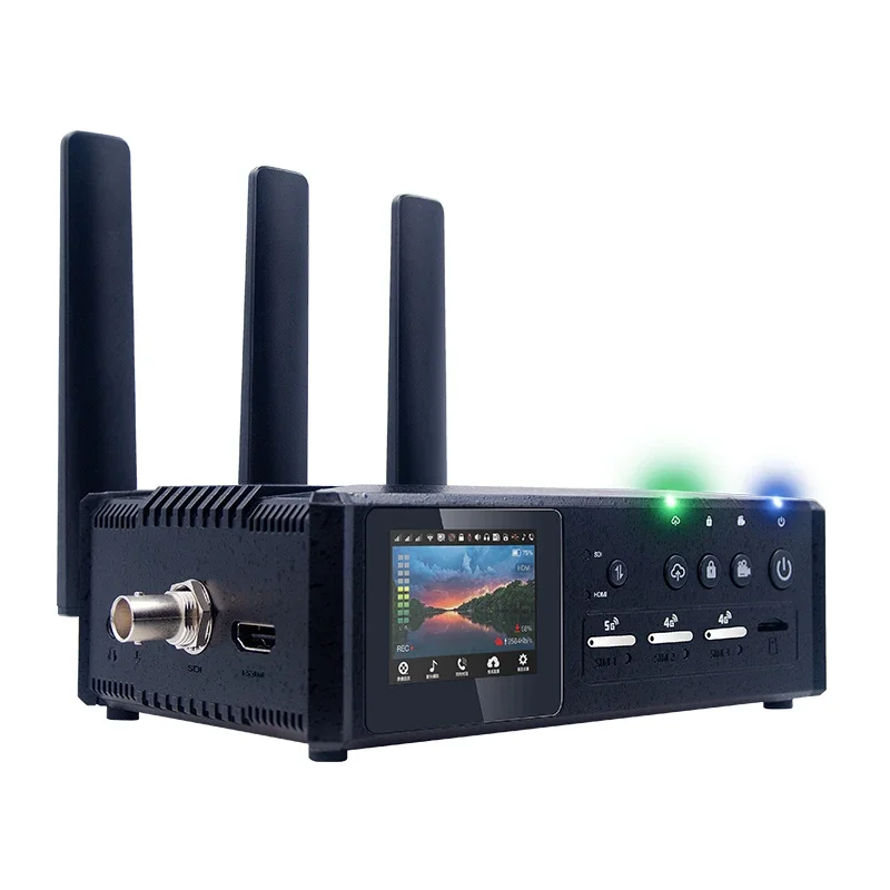 

Outdoor 4G Wireless Live Streaming Video Encoder For Facebook/Youtube Anywhere