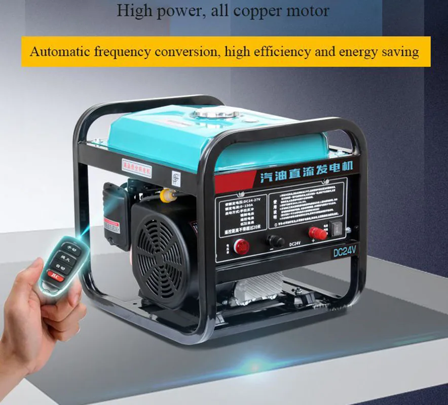 24V 3000W Gasoline Generator Home Improvement Gasoline Generators Petrol Electrical Equipment Supplies