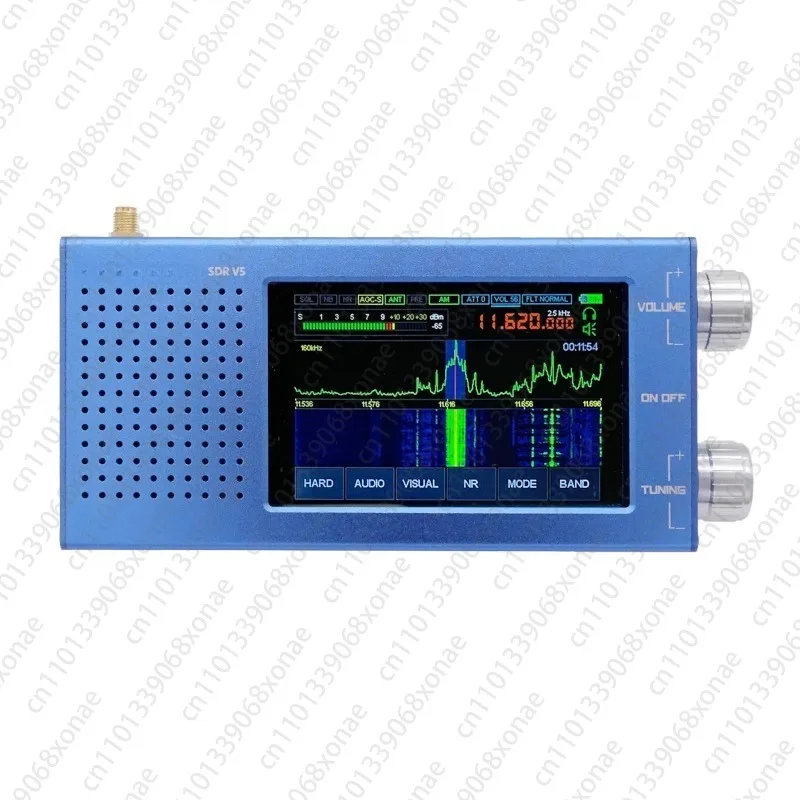SDR DSP Radio, Receiver V5 with Options, 1.10d Firmware, Radio Shortwave