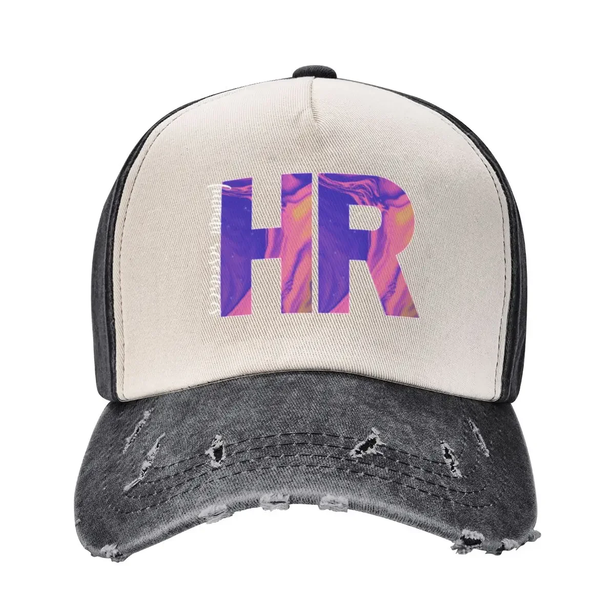 Human Resources Marble Baseball Cap Trucker Hat Vintage Christmas Hat Sun Cap Caps Male Women's