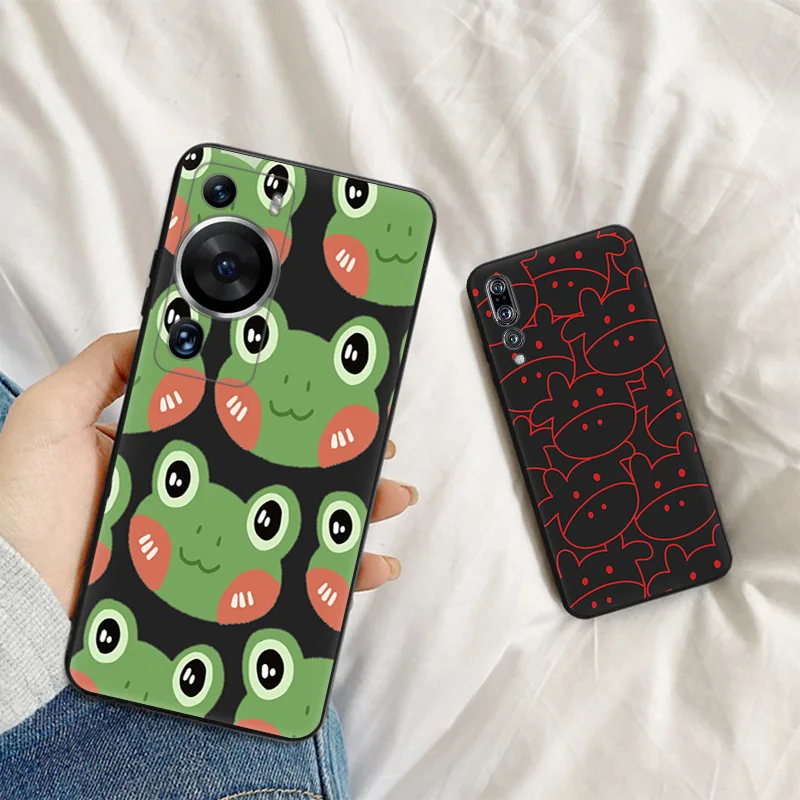 Phone Case For Motorola G200 One Fusion G30 G31 Huawei P20 P30 P40 P-Smart iphone6 Pig Fish Cute Frog Cat sheep Matte Soft Cover