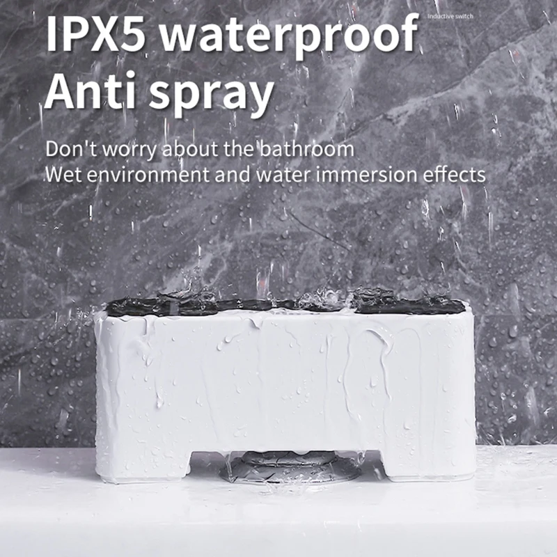 Press Flusher Automatic Press Intelligent Infrared Flushing Waterproof Type-C Charging For Home Hotel