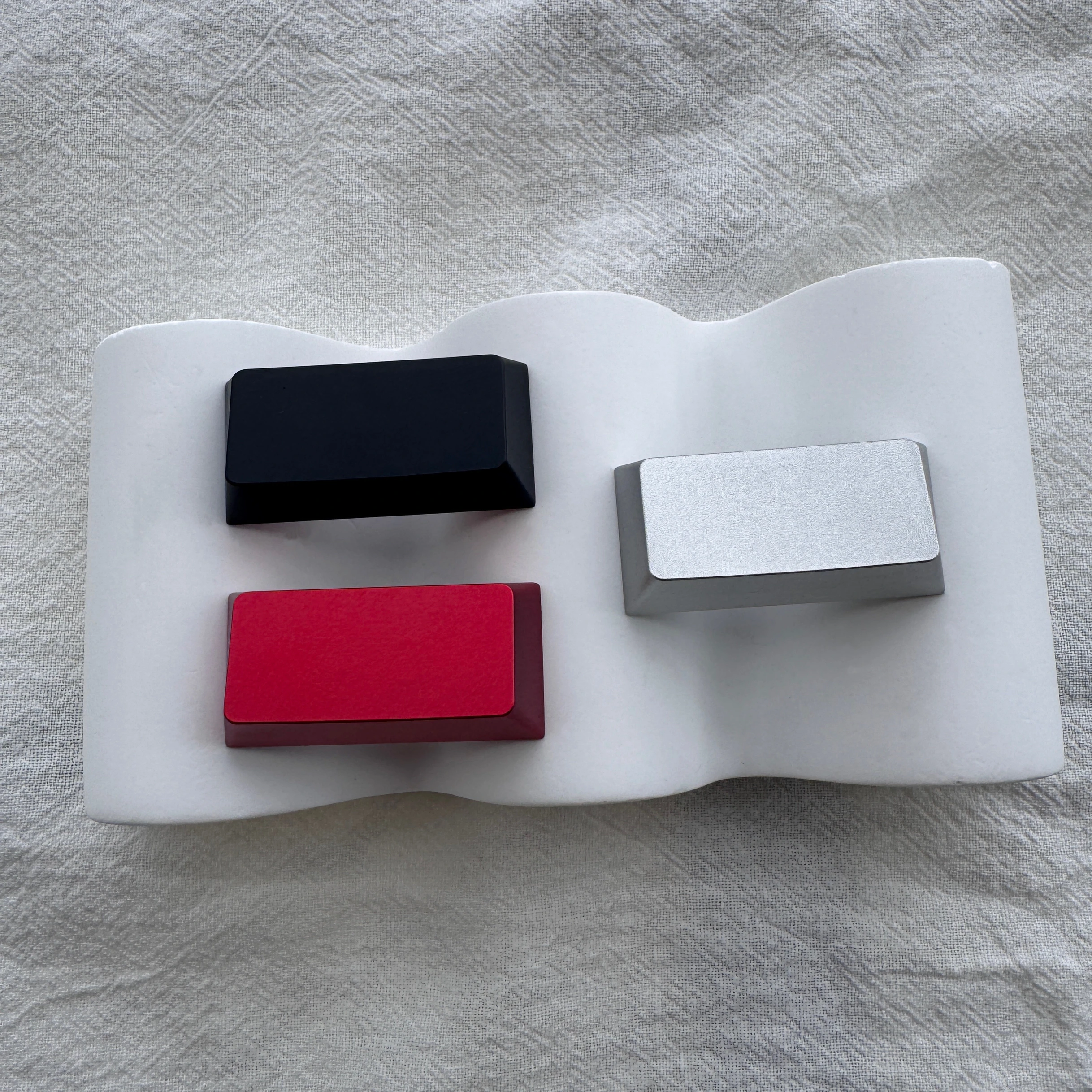 2u R1 التحول مفتاح سبائك الألومنيوم Keycap OEM الملف الشخصي فارغة Keycap للوحة المفاتيح الميكانيكية الكرز MX Gateron Kailh مفاتيح #1