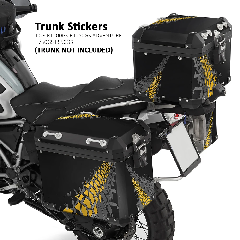 For BMW R1200GS R1250GS Adventure F750GS F850GS Accessories Stickers Decor PVC Waterproof Decals Aluminium Box Case