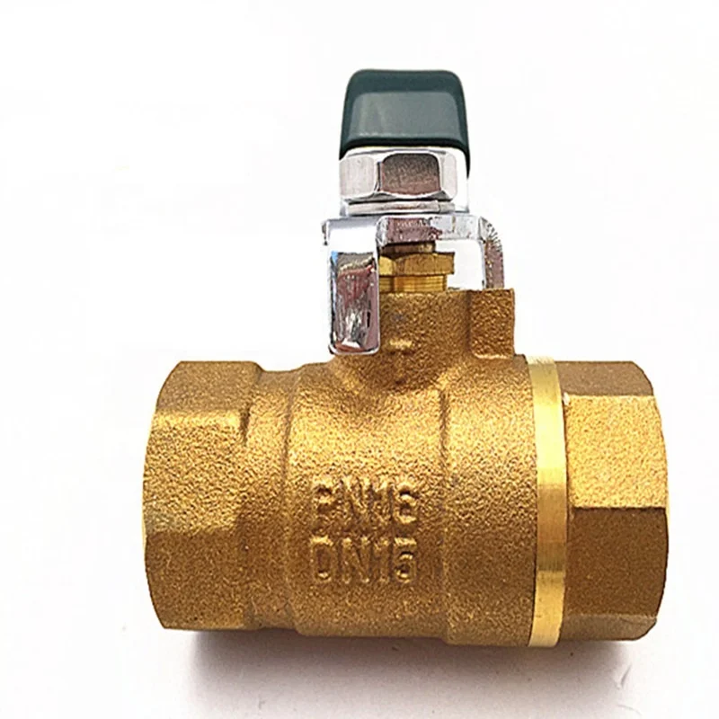 PN16 DN15 Marine Bronze Brass Ball Valve 2 Way Sea Water High Temperature PT Threaded Ball Valve