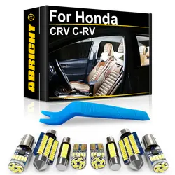 ホンダcrv RD1 2 3 4 MK1 MK2 MK3 MK4 2005 2007 2008 2010 2011 2014 2015 2016アクセサリーcanbus車のインテリアライトled