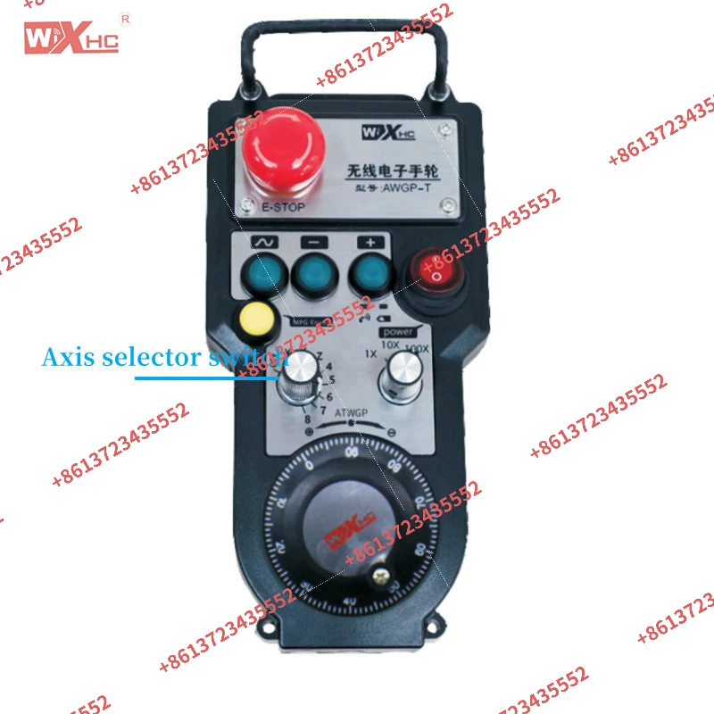 CNC MPG 8/9 Axis Wireless Manual Pulse Generator Mpg Handwheel CNC Controller For CNC Machine Tool Siemens Fanuc Mitsubishi