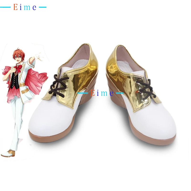 

Nanase Riku Cosplay Shoes Anime Accessories Cosplay Props PU Leather Shoes Halloween Party Boots Custom Made