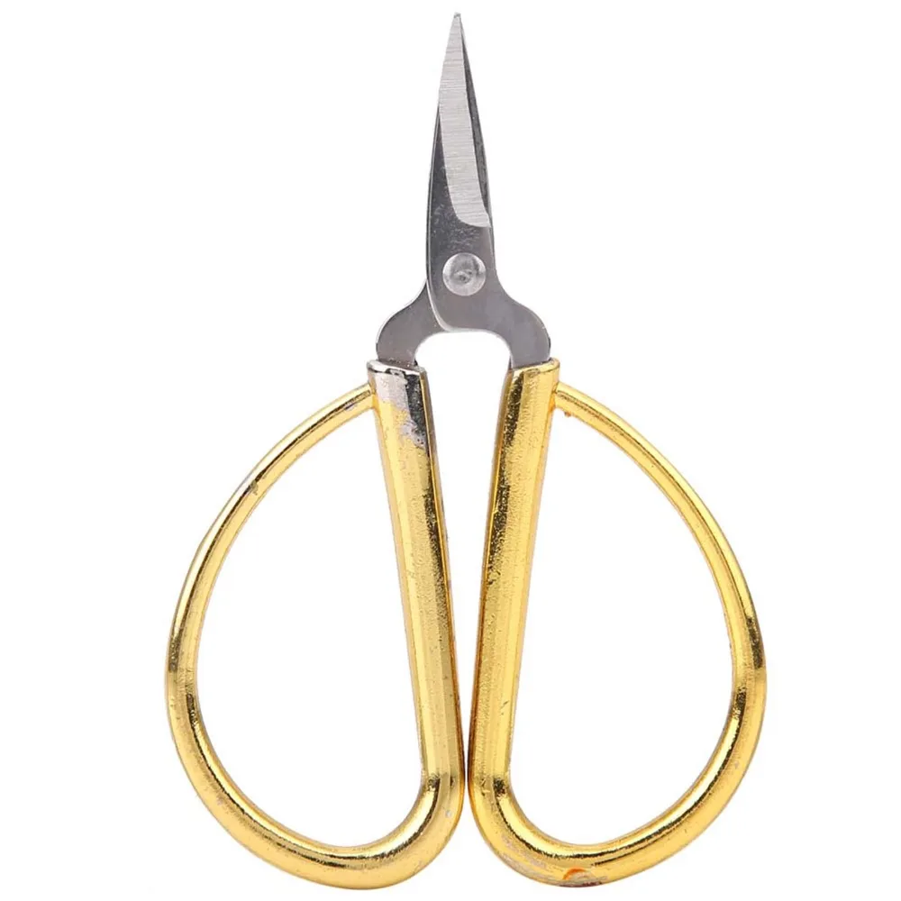 Vintage Stainless Steel Embroidery Scissors Sharp Blades Craft Scissors Sewing Shears For Cross-Stitch