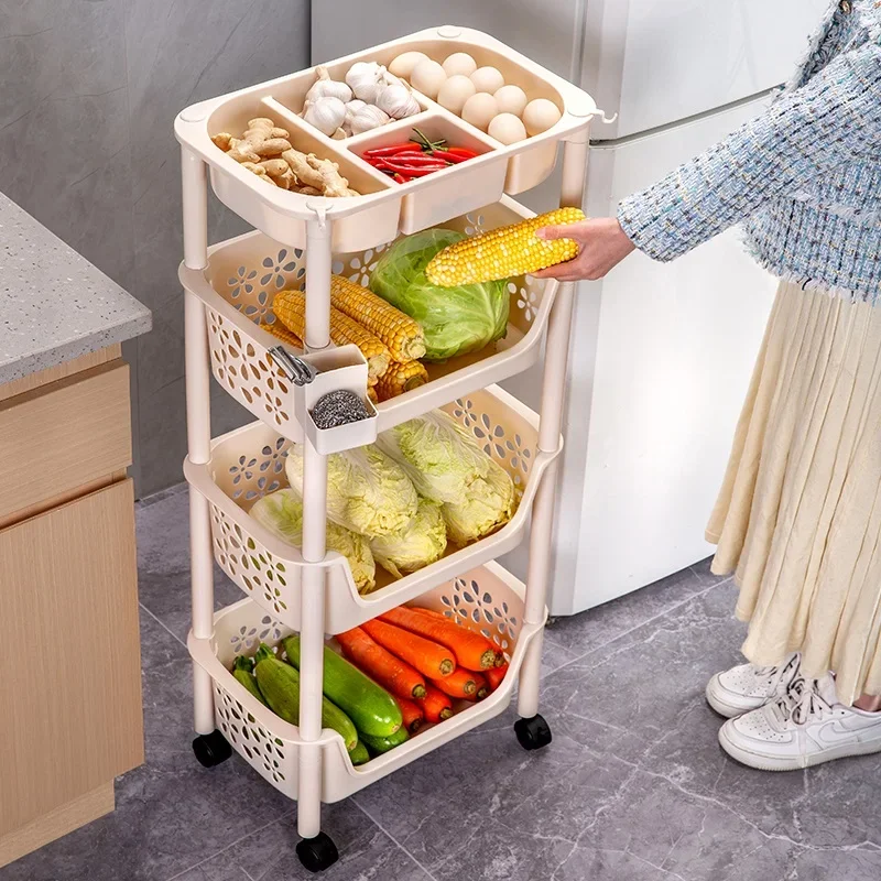 

Modern Trolleys Accessories Organize Storage Kitchen Things Organizer Portable Trolley Drawers Rangements Cuisine Steps Cart