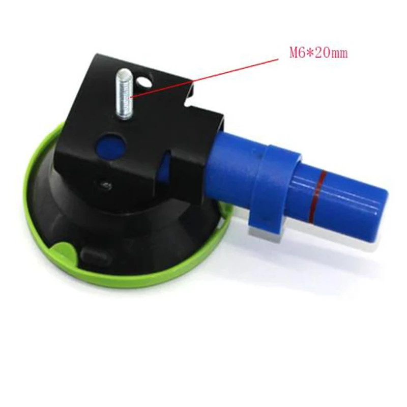 3 Inch Concave Vacuum Cup 75mm Heavy Duty Hand Pump Suction Cup with M6 Threaded Stud