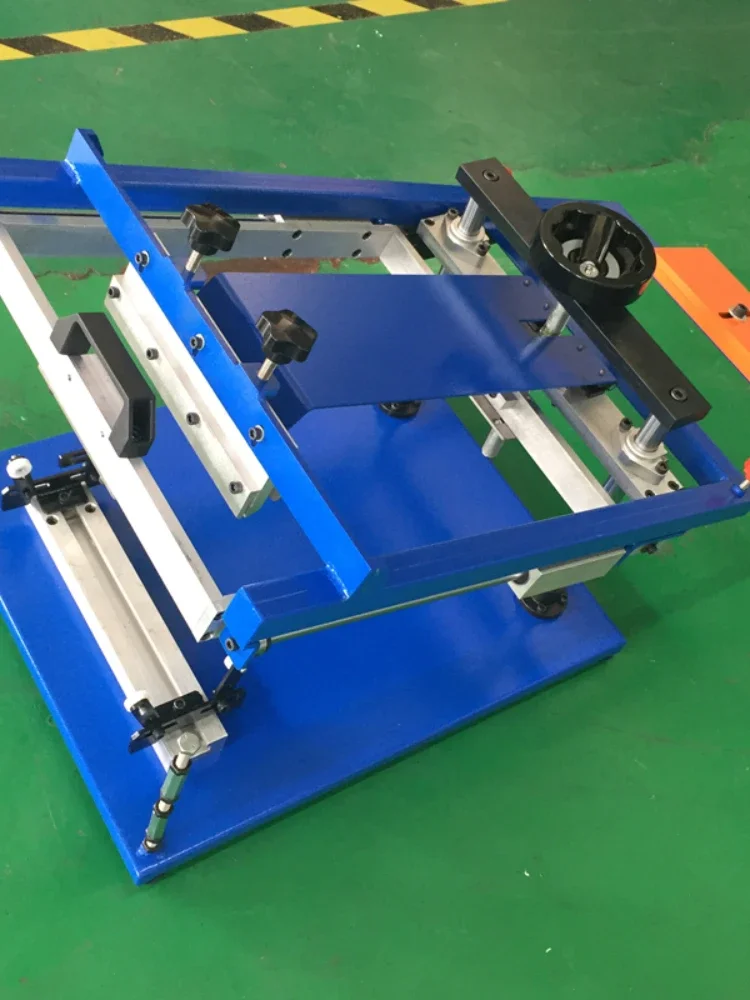 portable manual round screen printing machinery for silicon wristbands