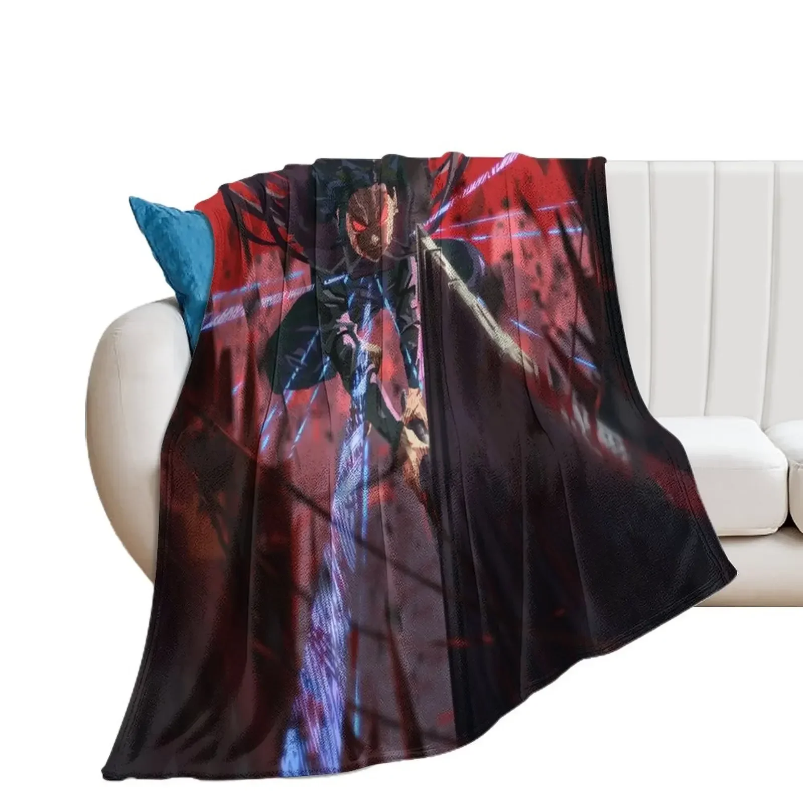 Mistborn: Hero of Ages - Vin Venture slicing someone in half Throw Blanket Quilt Baby Bed covers halloween Blankets