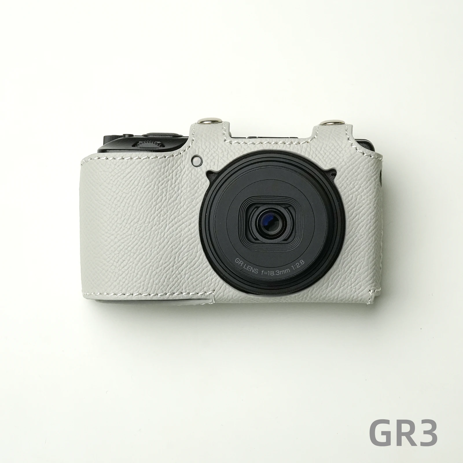 Mr.Stone voor RICOHGRIV/GRIII/GR IIIx/GR3 HDF/GR IIIx HDF/ Camera case Beschermhoes Bodysuit gr4 Echt lederen tas