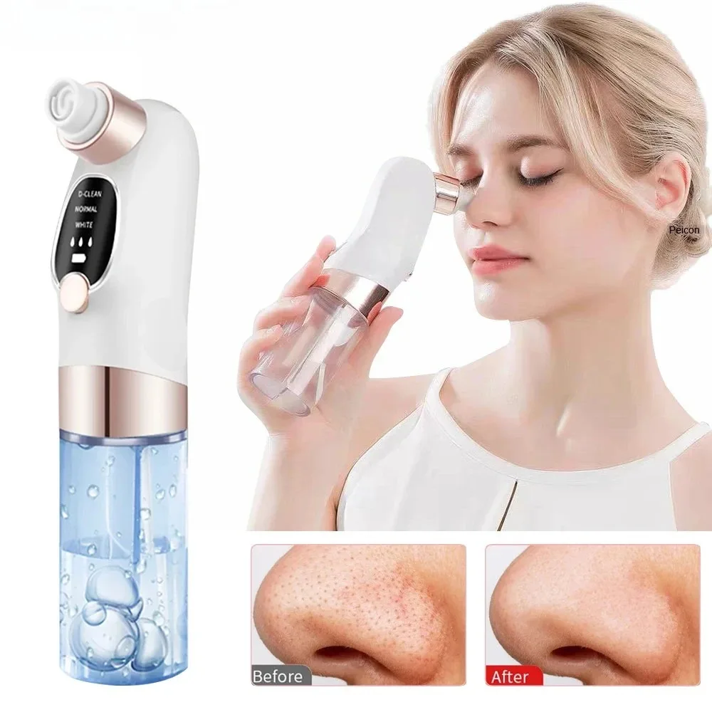 Facial Pore Cleansing Device Blackhead Remover Pore Vacuum Face Cleaner Electric Pimple Acne Black Head Removal USB Rechargeable
