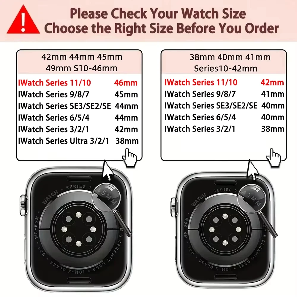 Armband für Apple Watch Bänder 46mm 44mm 45mm 40mm 42mm 49mm Sport Nylon Loop Correa iWatch Series 11 10 9 8 7 SE Ultra 3 Armband – Detail 1