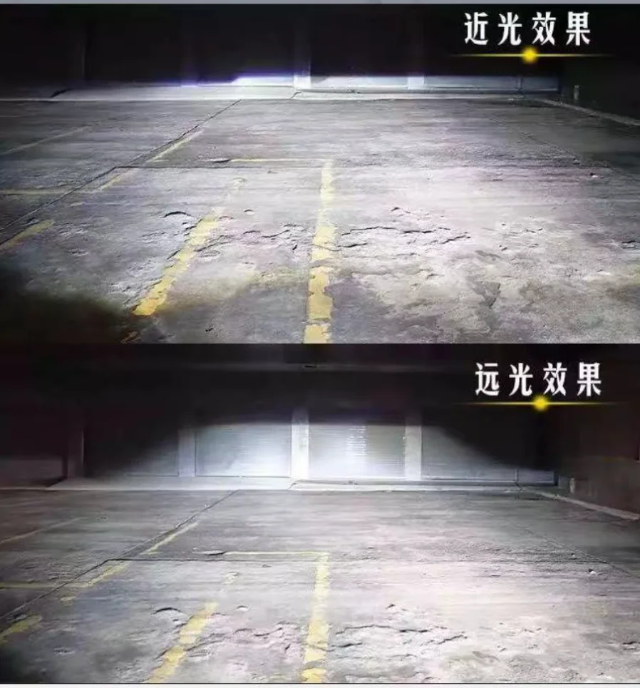 2022 Hot Sale Factory Price 20000lm 75w 55w Bi-led Faro Canbus Y6 Led Headlight Bulbs Led Lens H4 view 3