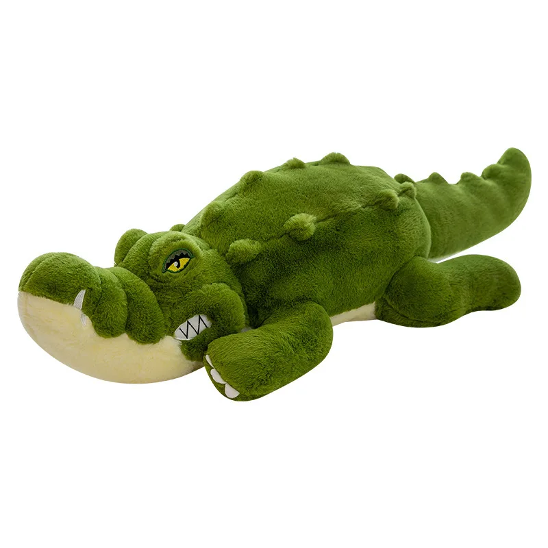 

New crocodile throw pillow plush toy large sleeping comfort simulation animal do