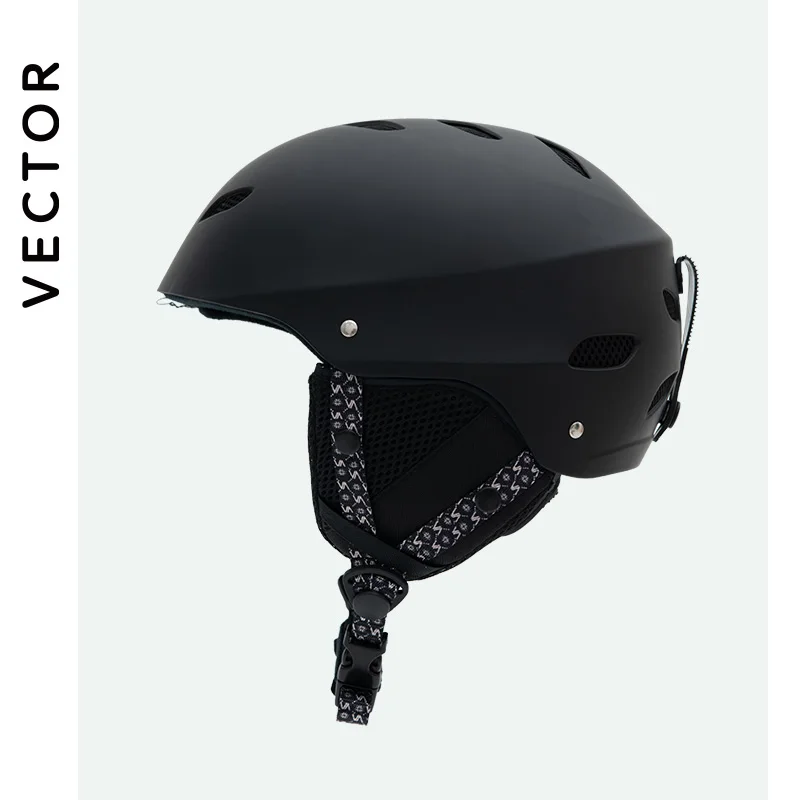 VECTOR Man Women Snowboard Snowmobile Ski Helmet CE Certification Adult Windproof Skating Skateboard Snow Sports Cycling Helmets